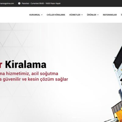 Bursada Chiller Bakım ve Onarım Hizmetine Nasıl Başlayabilirsiniz